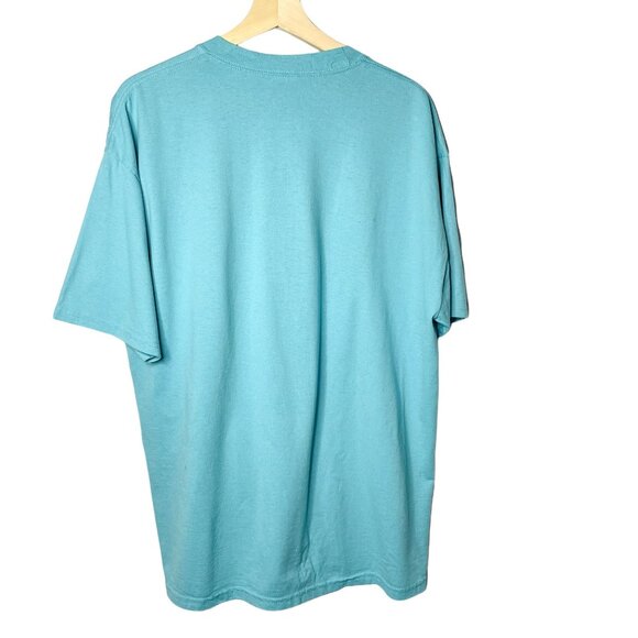 South Carolina Graphic Tee Turquoise XL Heavyweight Blend EST Crewneck u - Picture 5 of 6